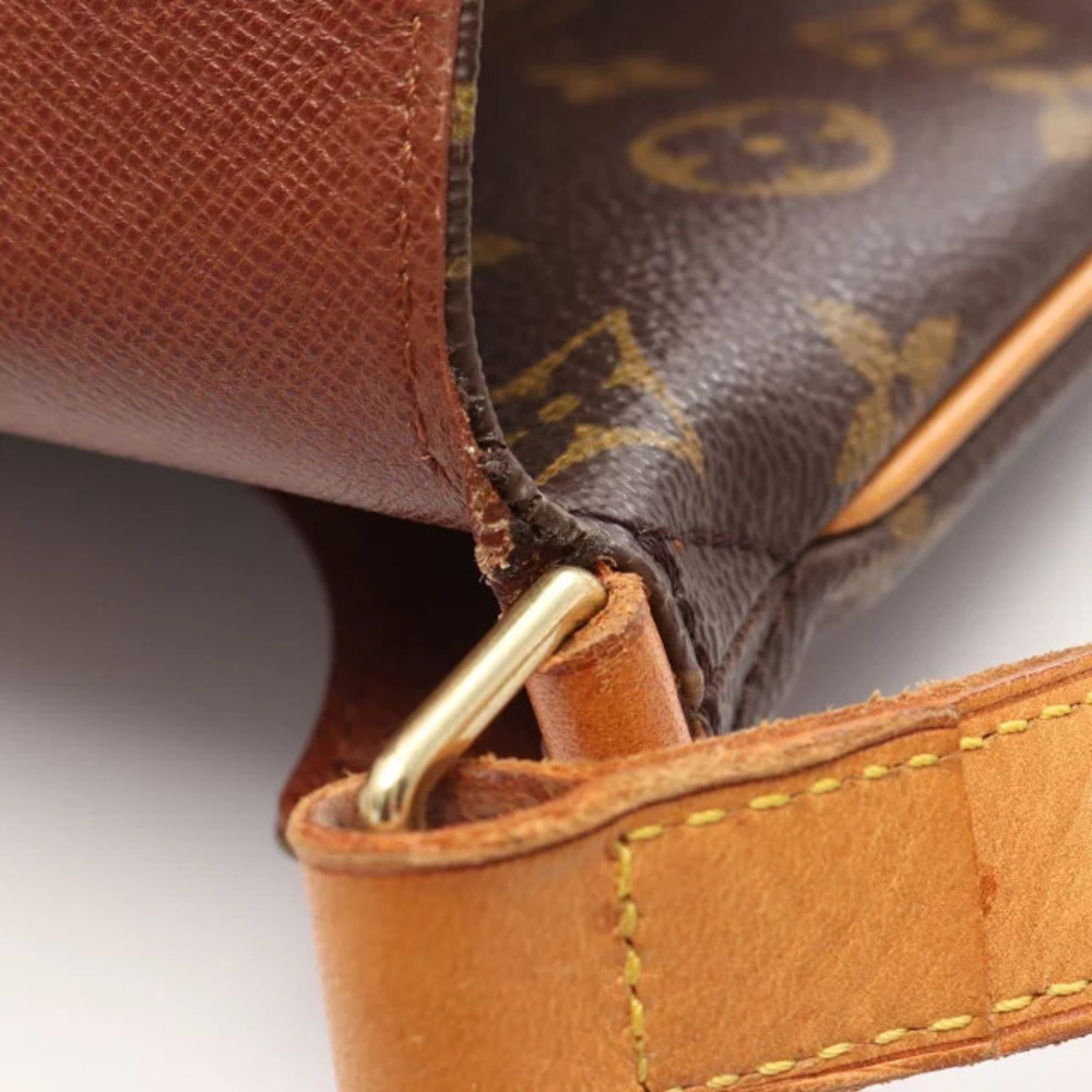 Louis Vuitton Musette Monogram Shoulder Bag Canvas Leather Brown - Picture 6 of 8